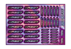 HOLOGRAPHIC RS07 A5 STOCK SHEET