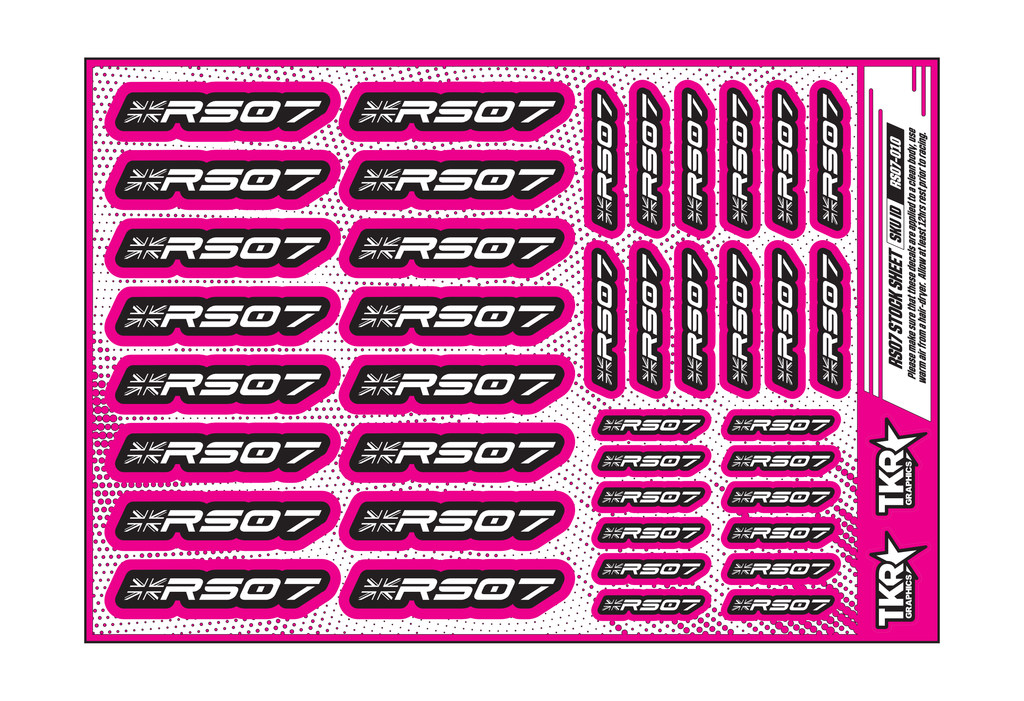 RS07 A5 STOCK SHEET