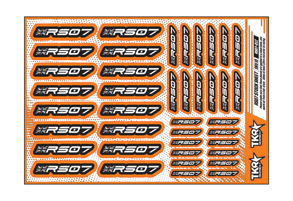 RS07 A5 STOCK SHEET