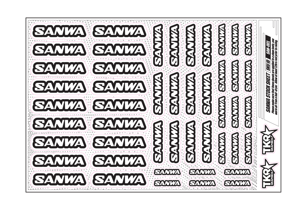 SANWA A5 STOCK SHEET