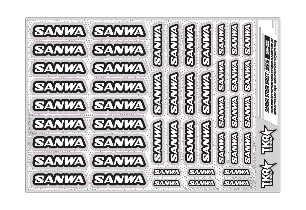 SANWA A5 STOCK SHEET