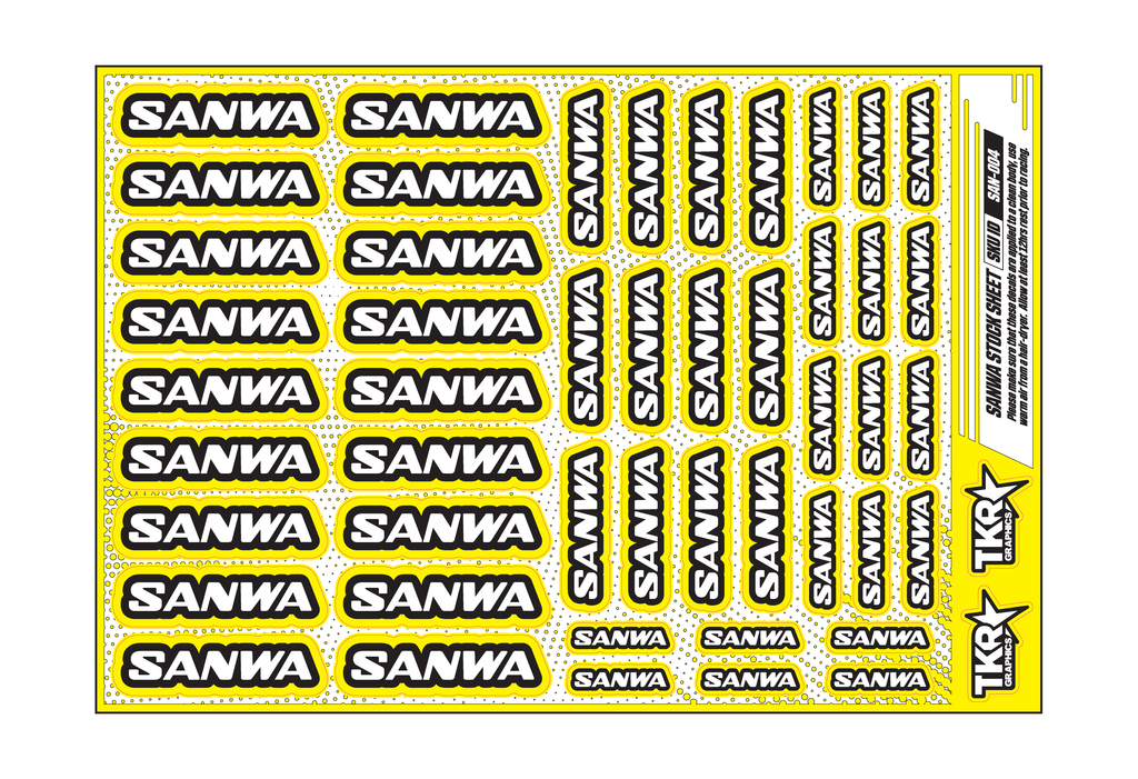 SANWA A5 STOCK SHEET