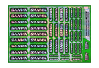 HOLOGRAPHIC SANWA A5 STOCK SHEET