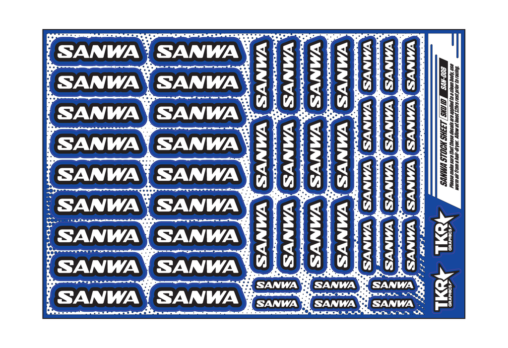SANWA A5 STOCK SHEET