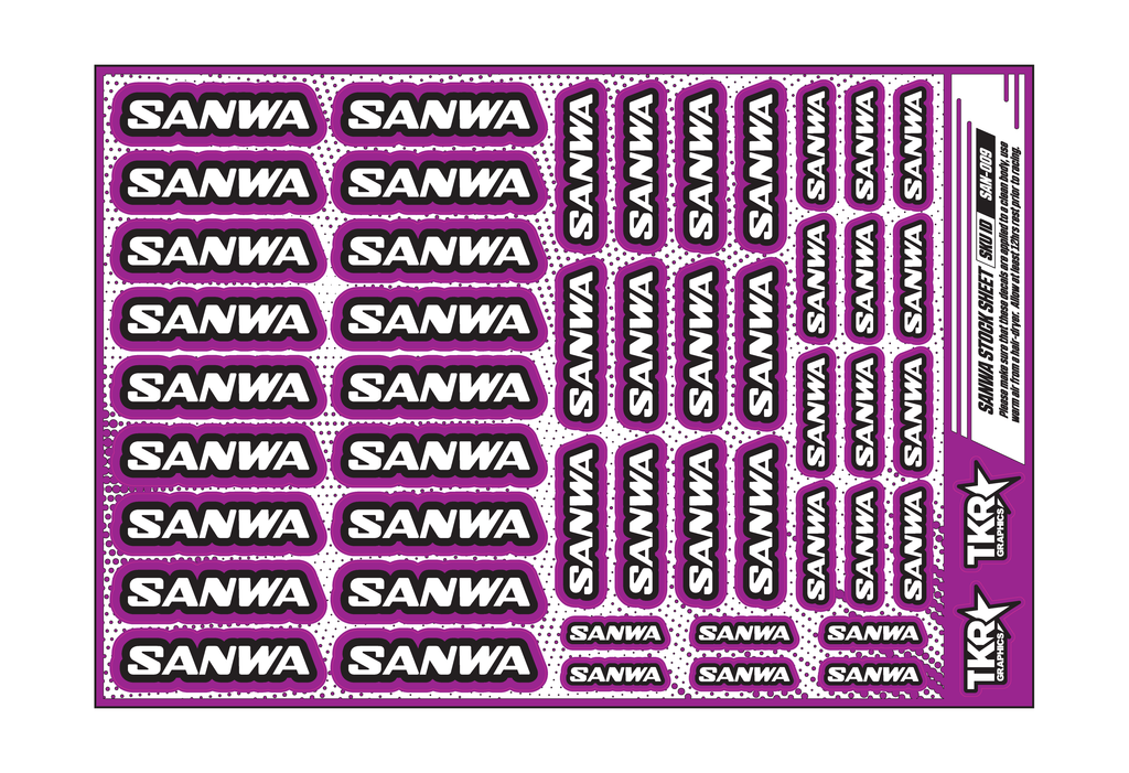 SANWA A5 STOCK SHEET