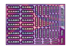 HOLOGRAPHIC SANWA A5 STOCK SHEET
