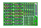 HOLOGRAPHIC SAVOX A5 STOCK SHEET