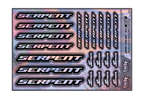 HOLOGRAPHIC SERPENT A5 STOCK SHEET