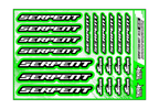 SERPENT A5 STOCK SHEET