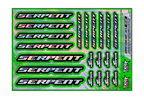 HOLOGRAPHIC SERPENT A5 STOCK SHEET