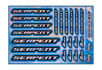 HOLOGRAPHIC SERPENT A5 STOCK SHEET