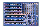 HOLOGRAPHIC SERPENT A5 STOCK SHEET
