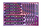 HOLOGRAPHIC SERPENT A5 STOCK SHEET