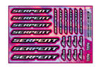 HOLOGRAPHIC SERPENT A5 STOCK SHEET