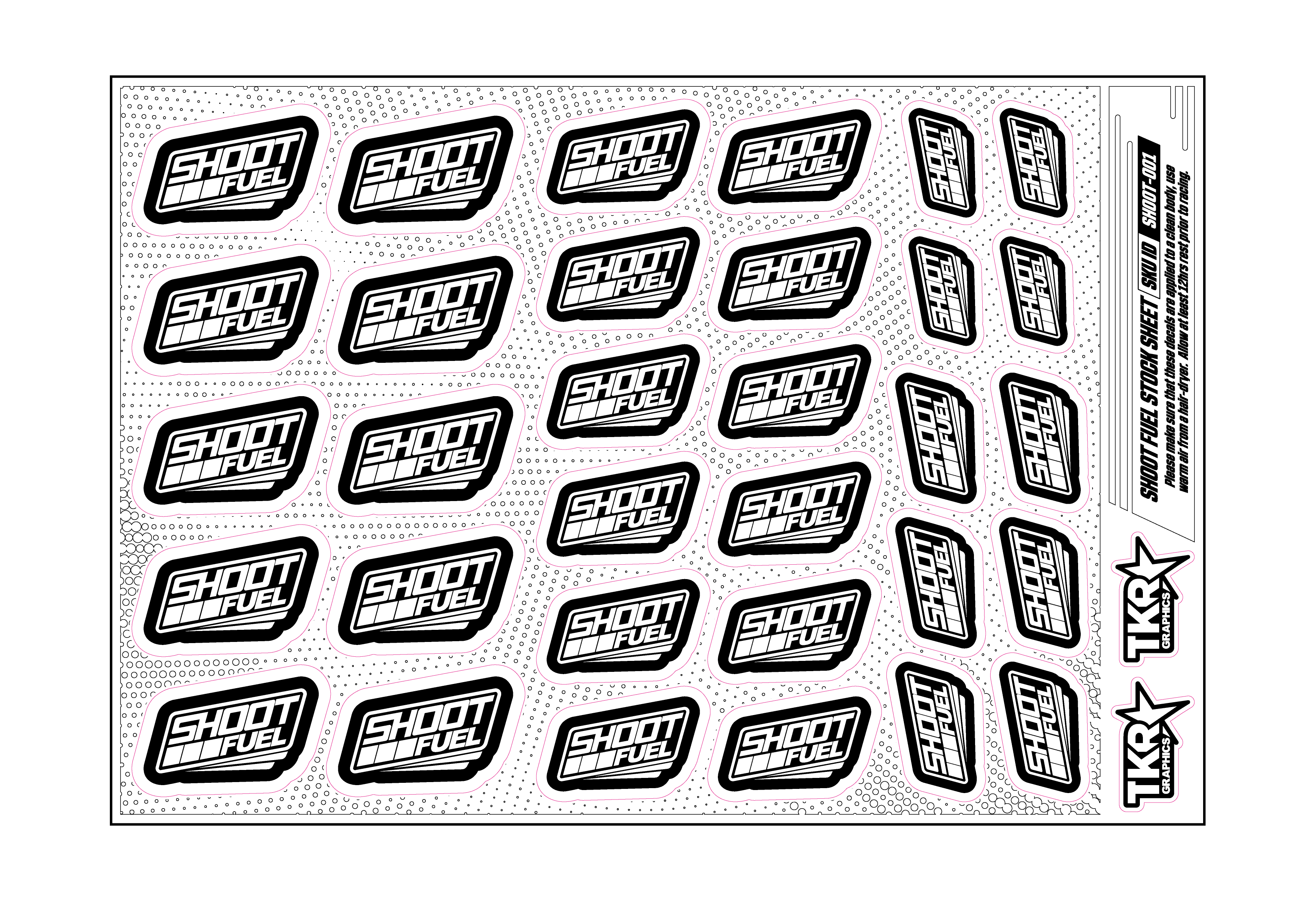 SHOOT FUEL A5 STOCK SHEET