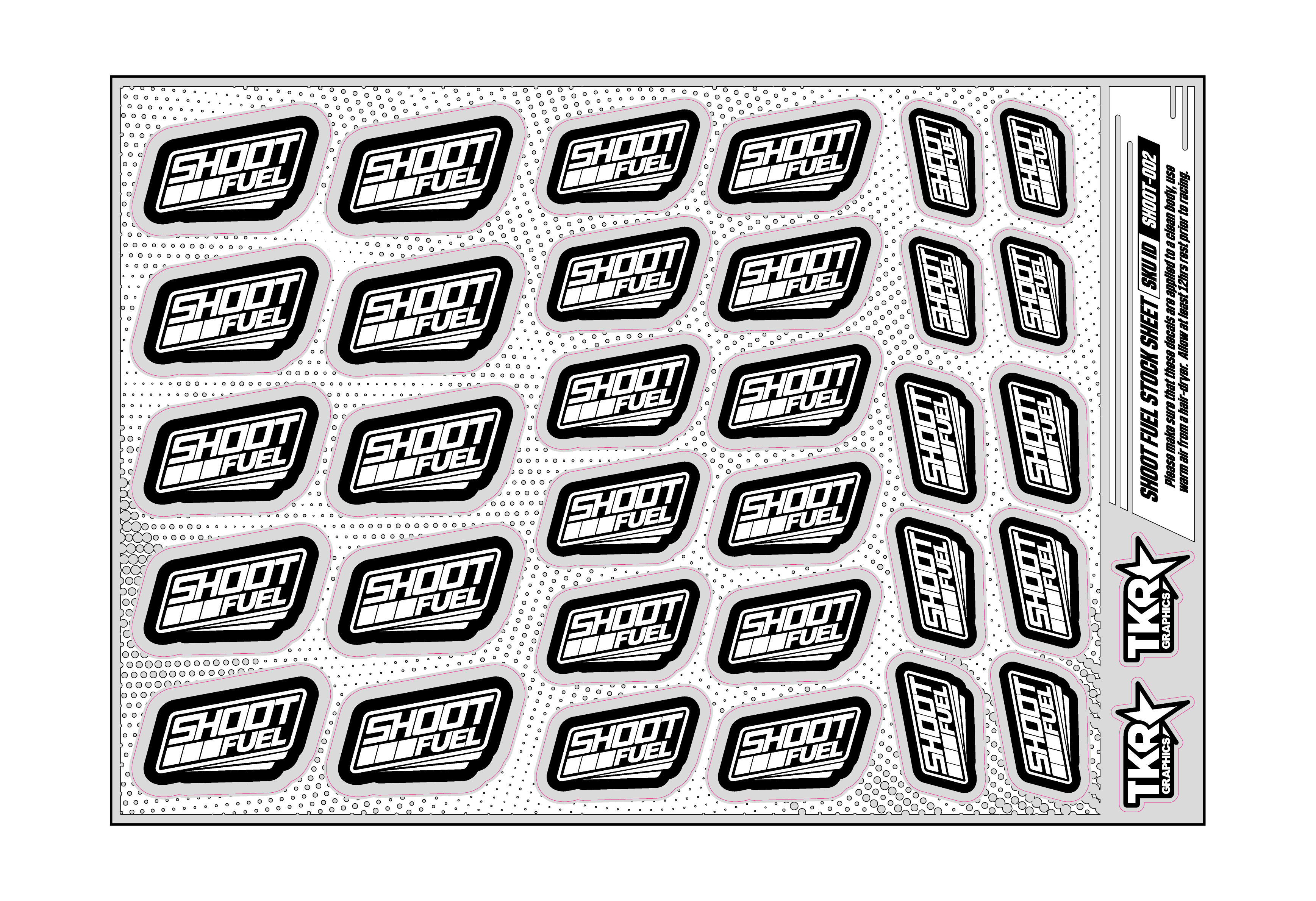 SHOOT FUEL A5 STOCK SHEET
