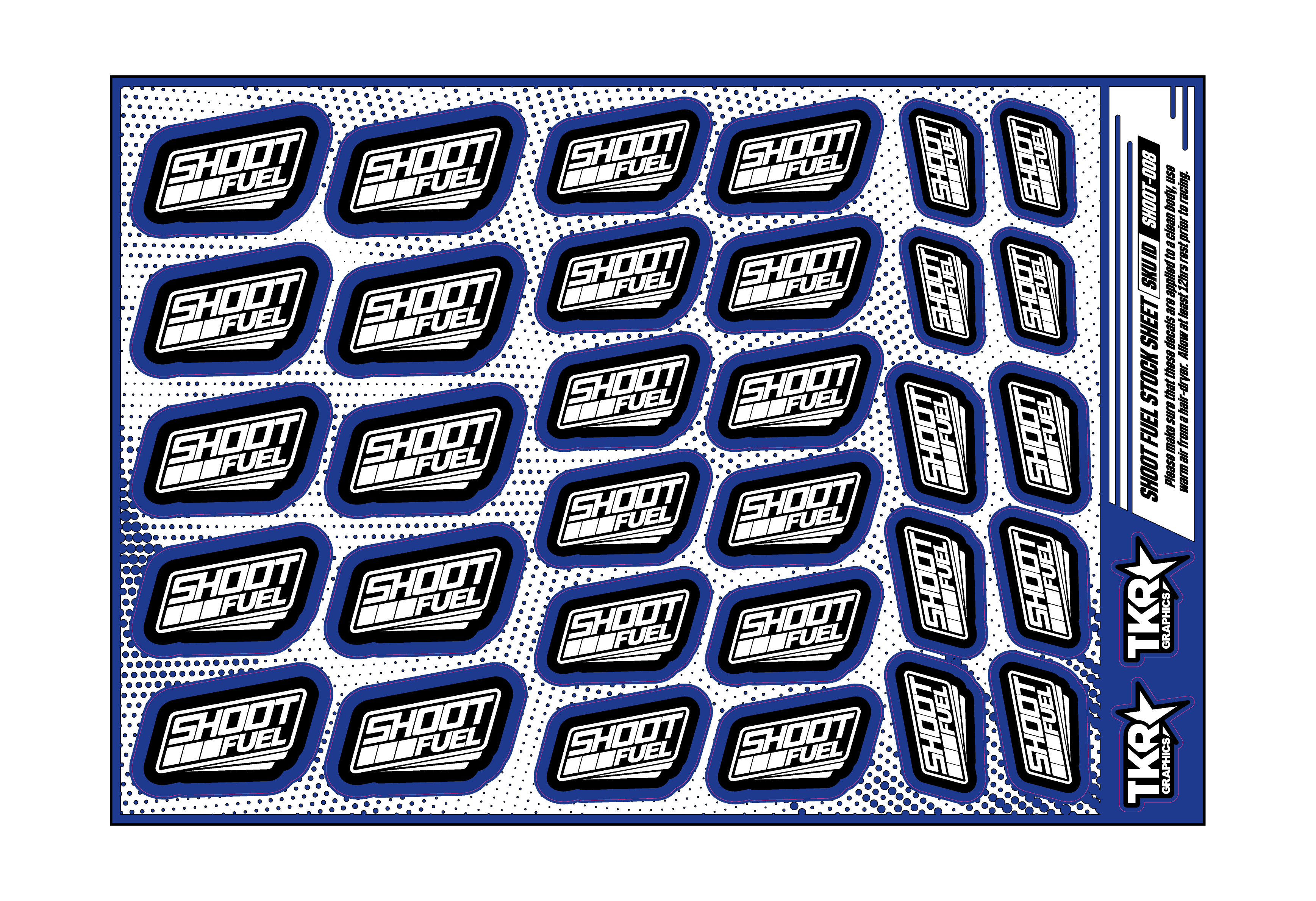 SHOOT FUEL A5 STOCK SHEET