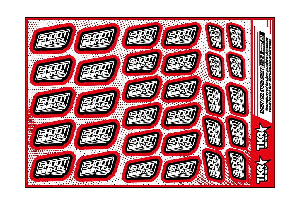 SHOOT FUEL A5 STOCK SHEET