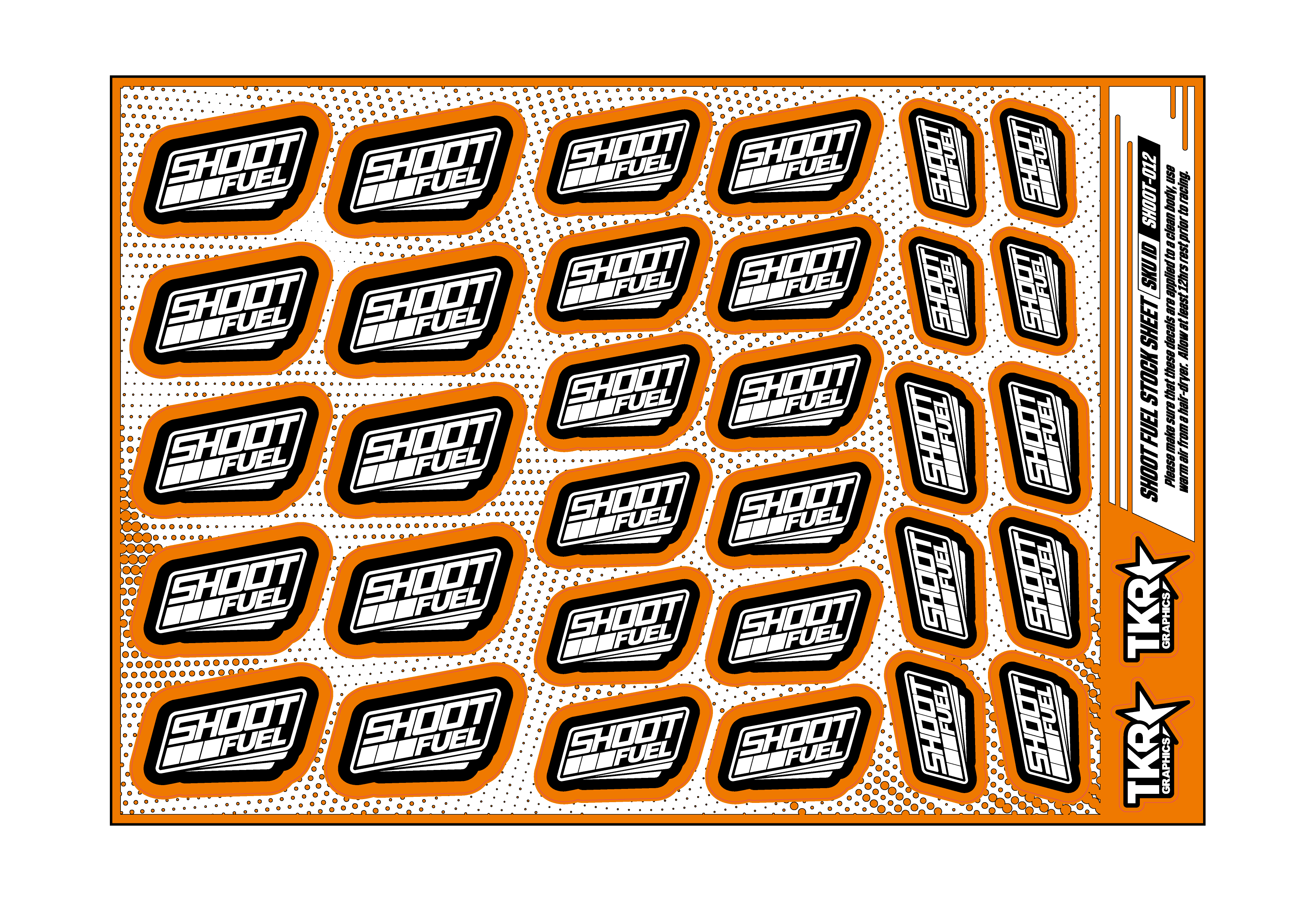 SHOOT FUEL A5 STOCK SHEET