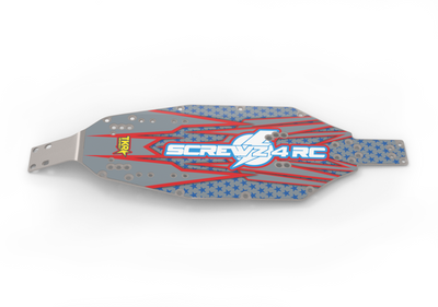 TEAM XRAY XB2C 2024 (321119) CHASSIS PROTECTOR SKIN