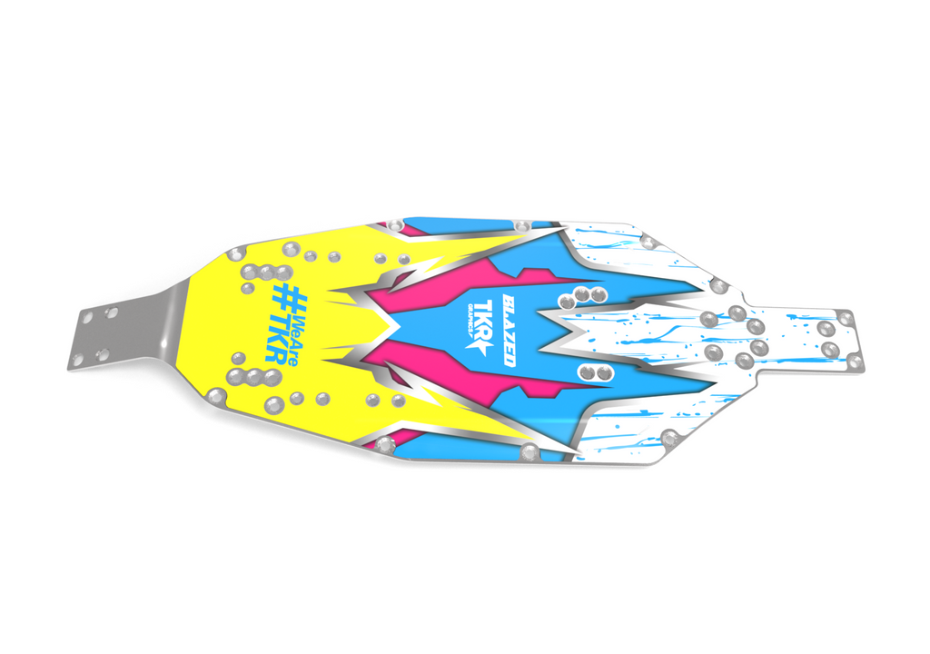 TEAM XRAY XB2D 2024 (321120) CHASSIS PROTECTOR SKIN