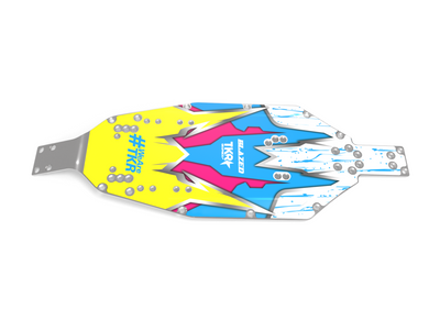 TEAM XRAY XB2D 2024 (321120) CHASSIS PROTECTOR SKIN