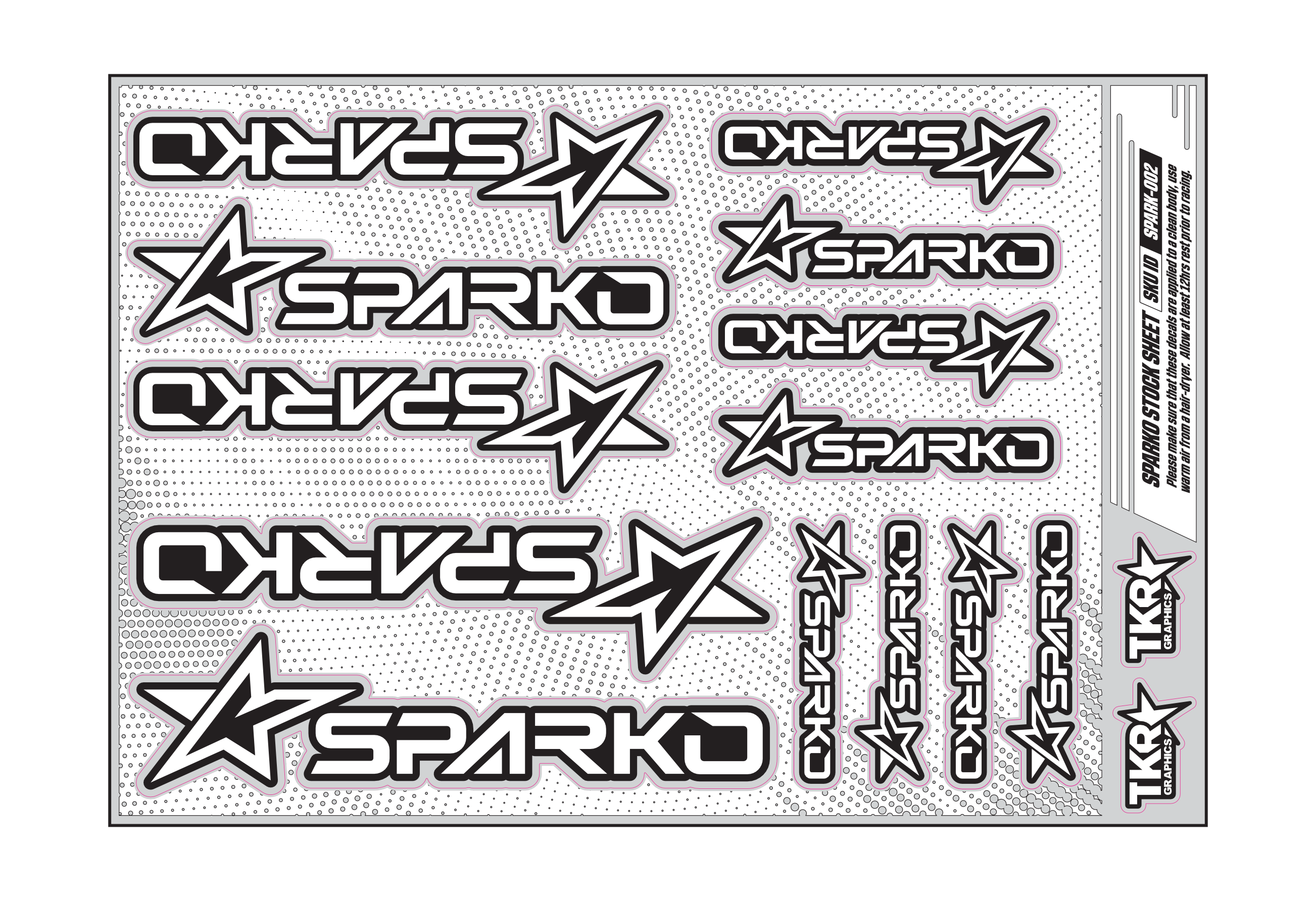 SPARKO A5 STOCK SHEET
