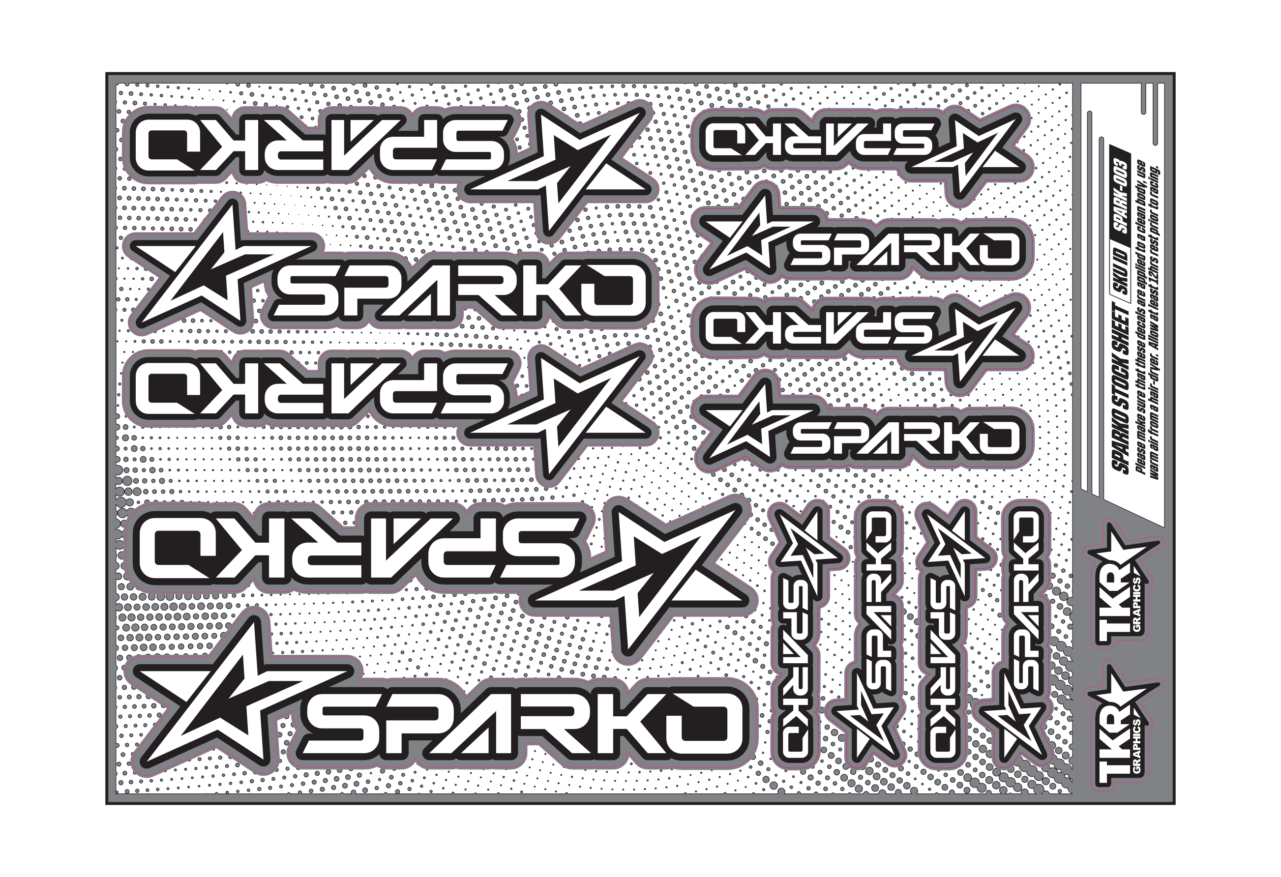 SPARKO A5 STOCK SHEET