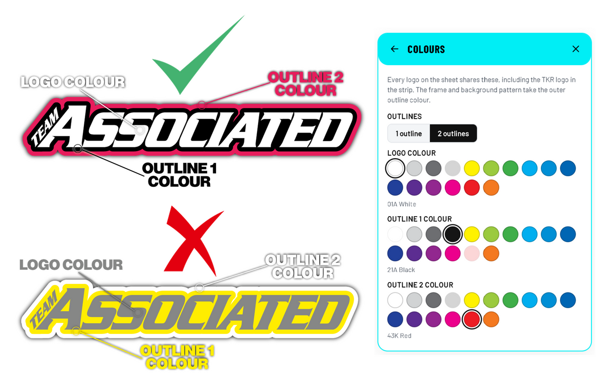 Set your colours