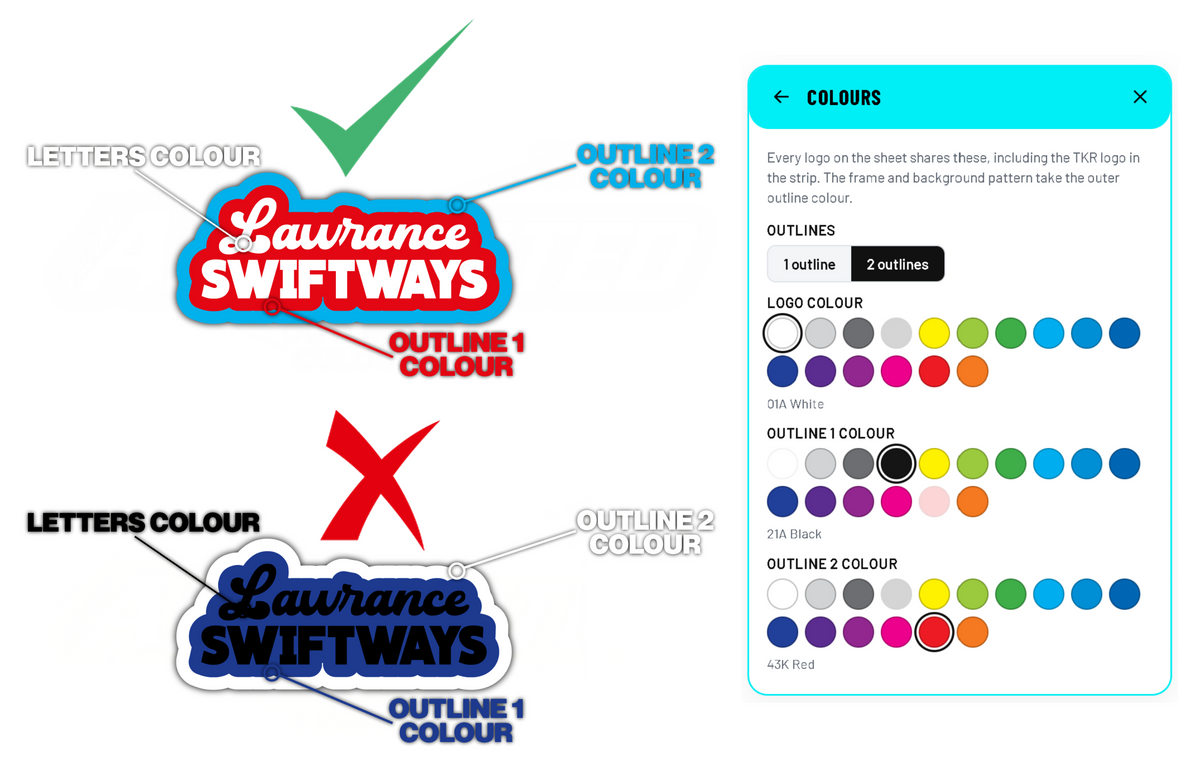 SET YOUR COLOURS