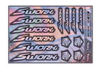 HOLOGRAPHIC SWORKZ A5 STOCK SHEET