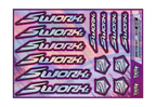 HOLOGRAPHIC SWORKZ A5 STOCK SHEET