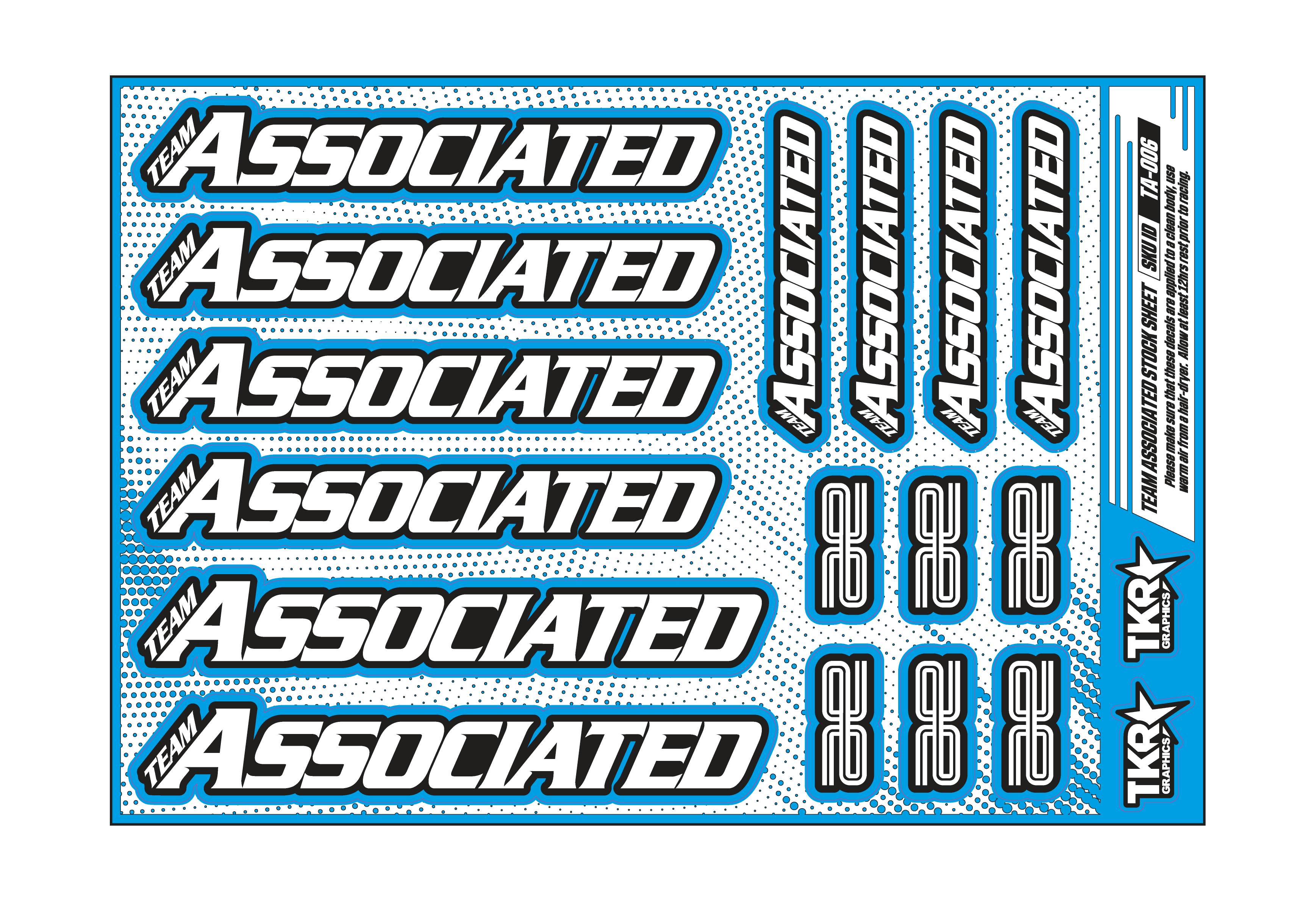 TEAM ASSOCIATED A5 STOCK SHEET