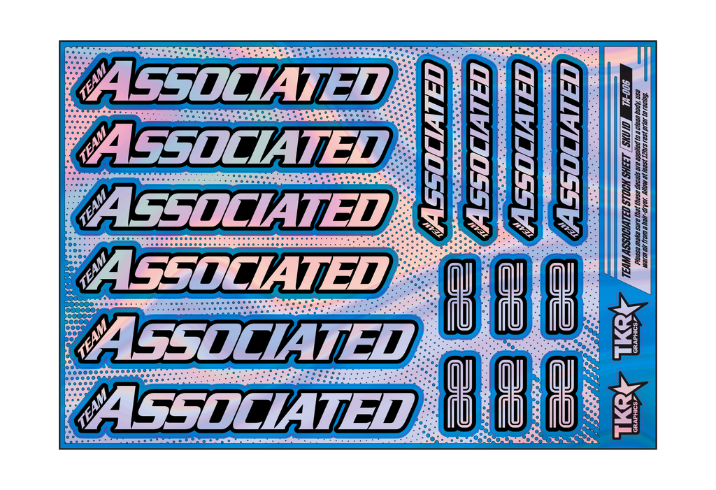 HOLOGRAPHIC TEAM ASSOCIATED A5 STOCK SHEET