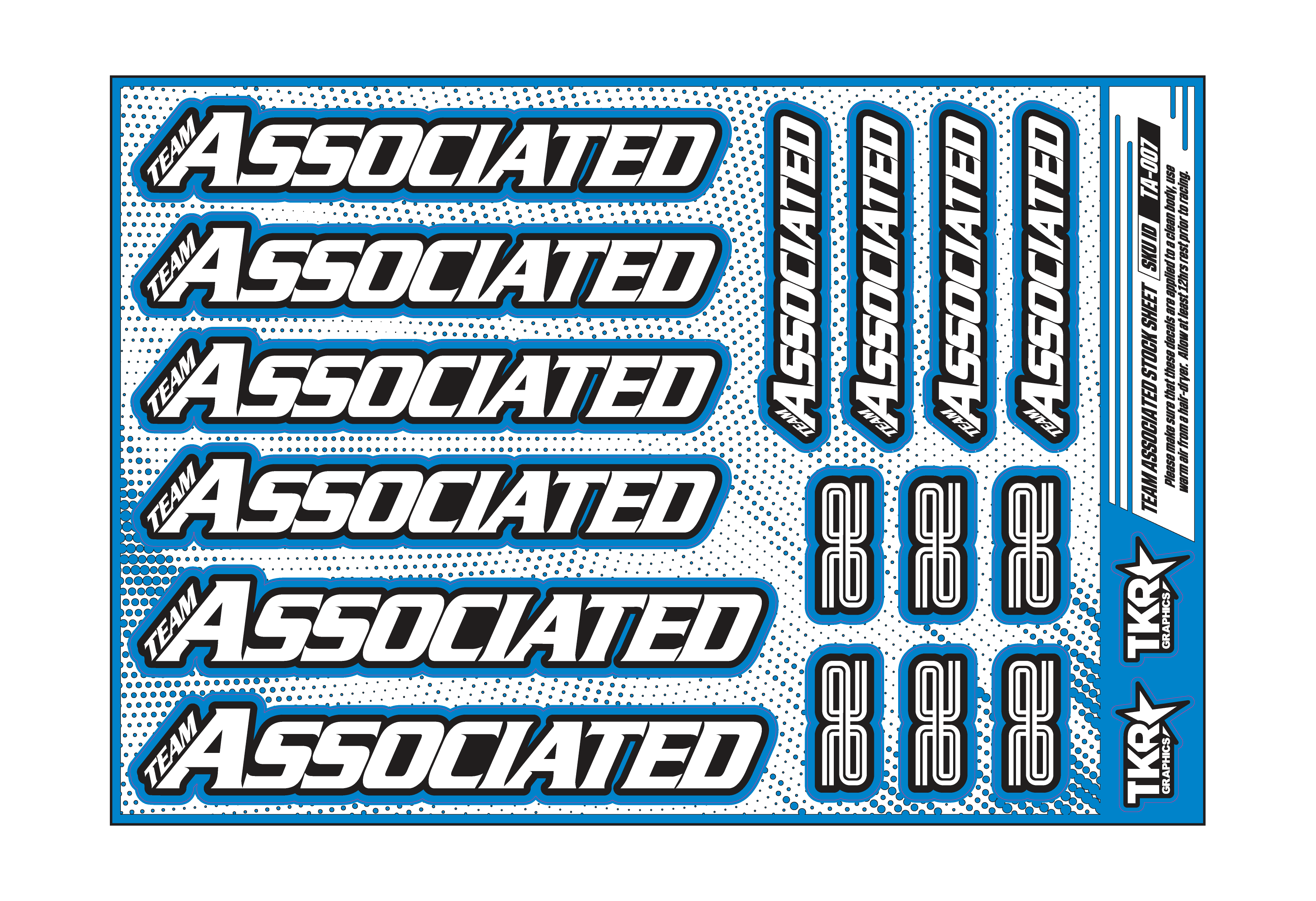TEAM ASSOCIATED A5 STOCK SHEET