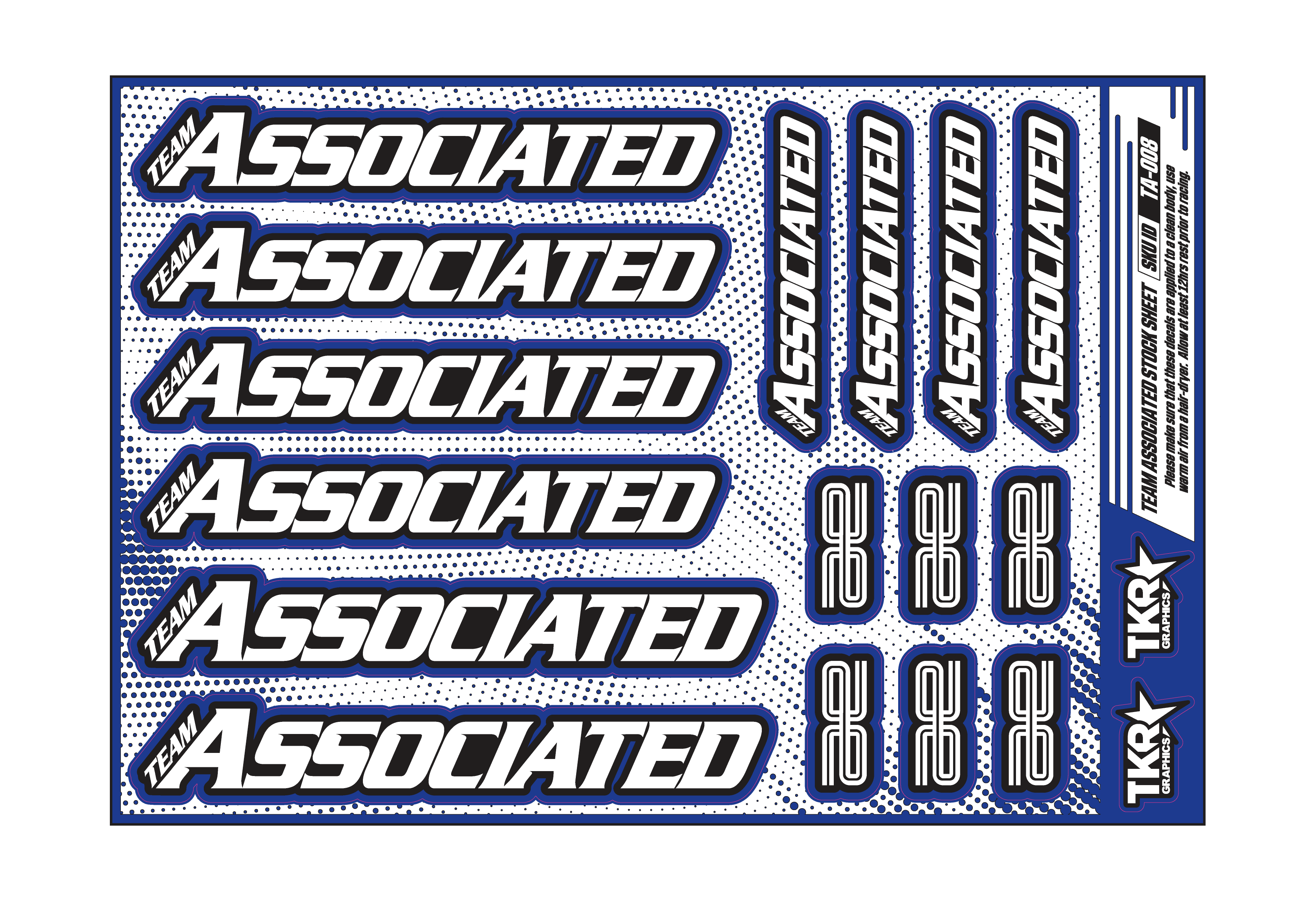 TEAM ASSOCIATED A5 STOCK SHEET