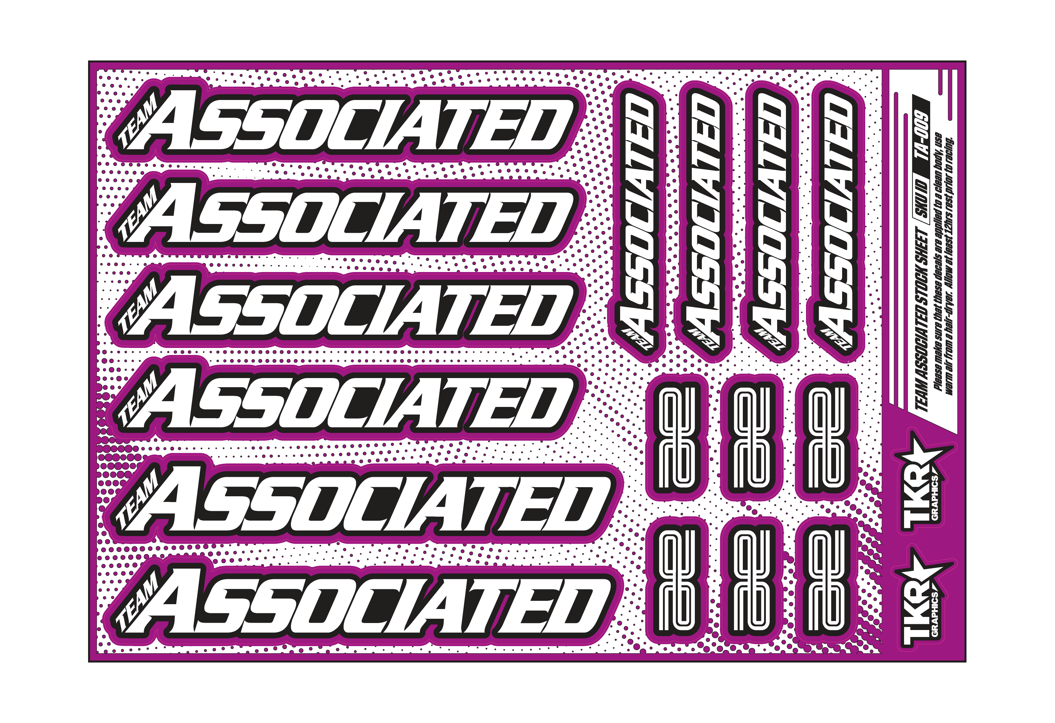 TEAM ASSOCIATED A5 STOCK SHEET