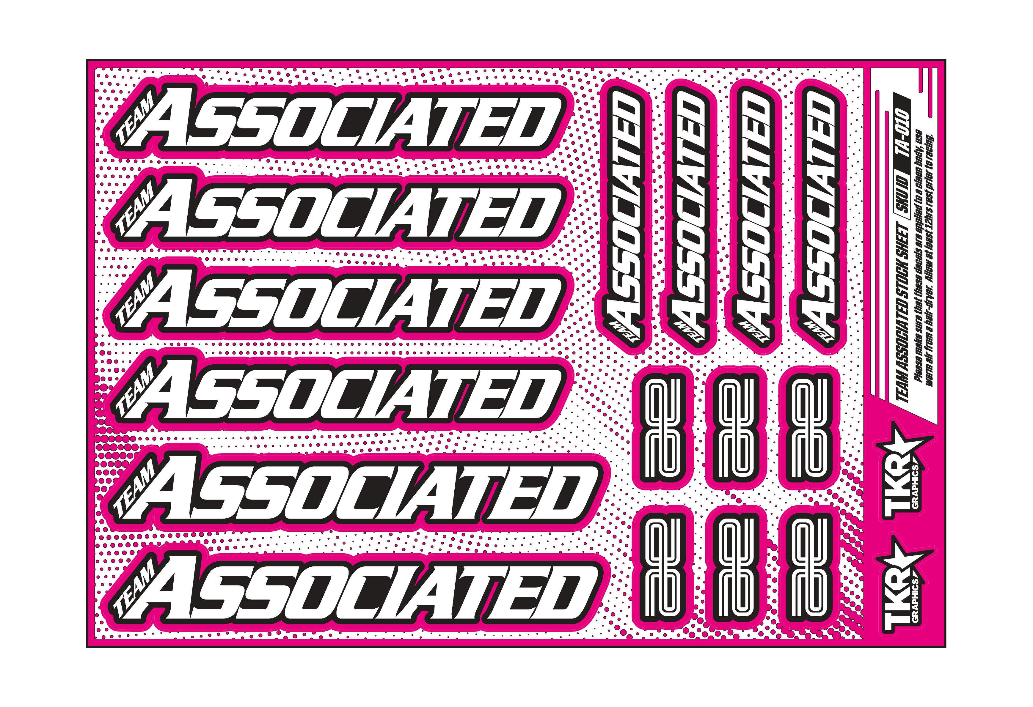 TEAM ASSOCIATED A5 STOCK SHEET