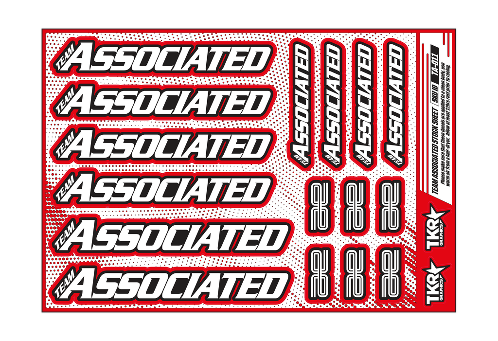 TEAM ASSOCIATED A5 STOCK SHEET