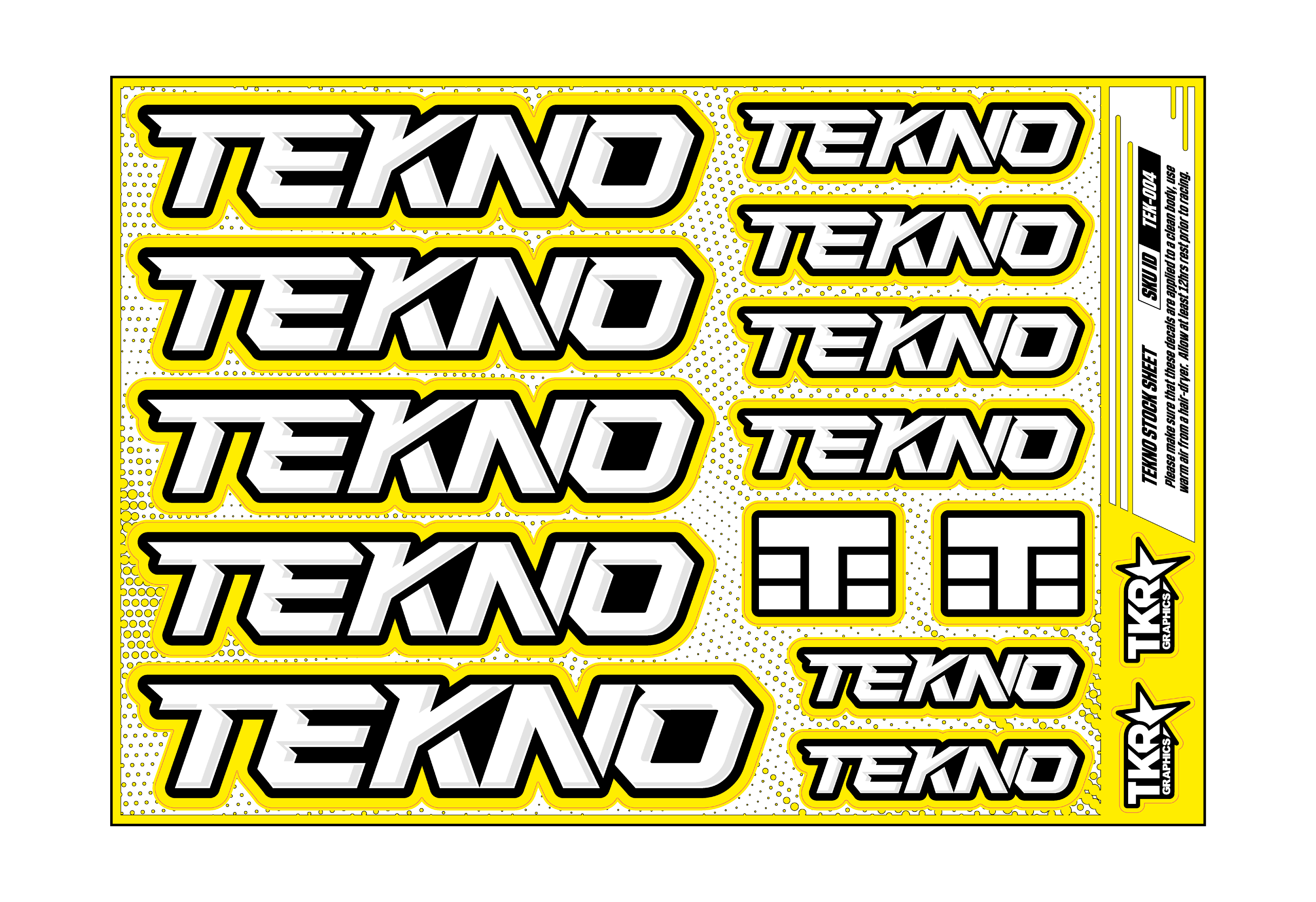 TEKNO A5 STOCK SHEET