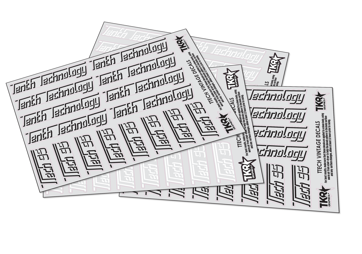 TENTH TECHNOLOGY VINTAGE A5 SHEET ON CLEAR VINYL