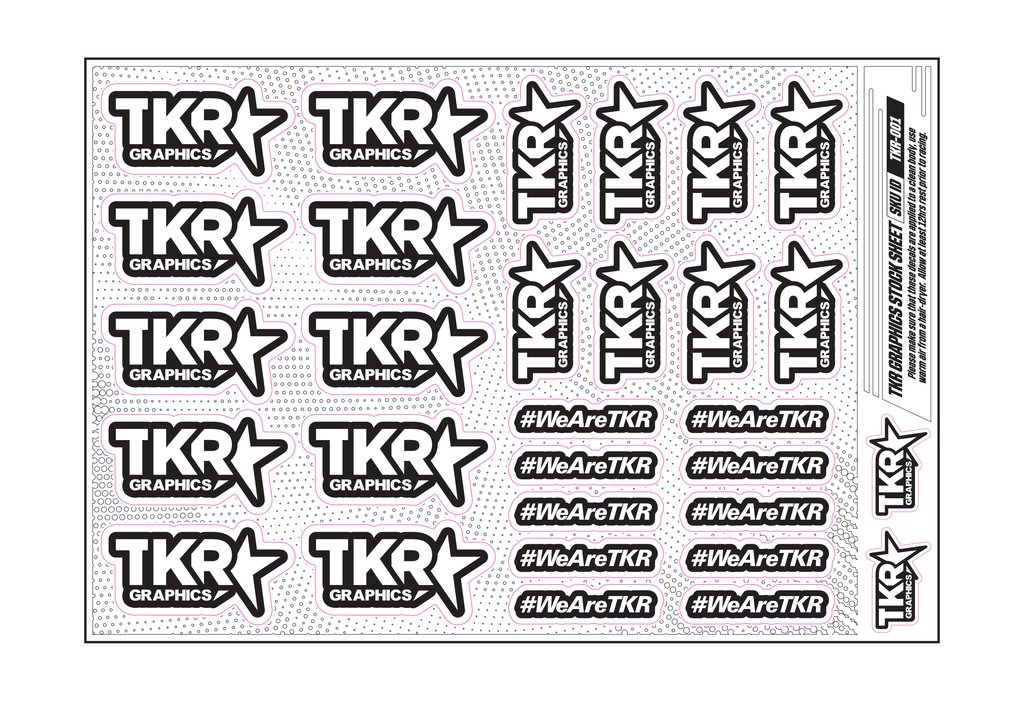 TKR A5 STOCK SHEET