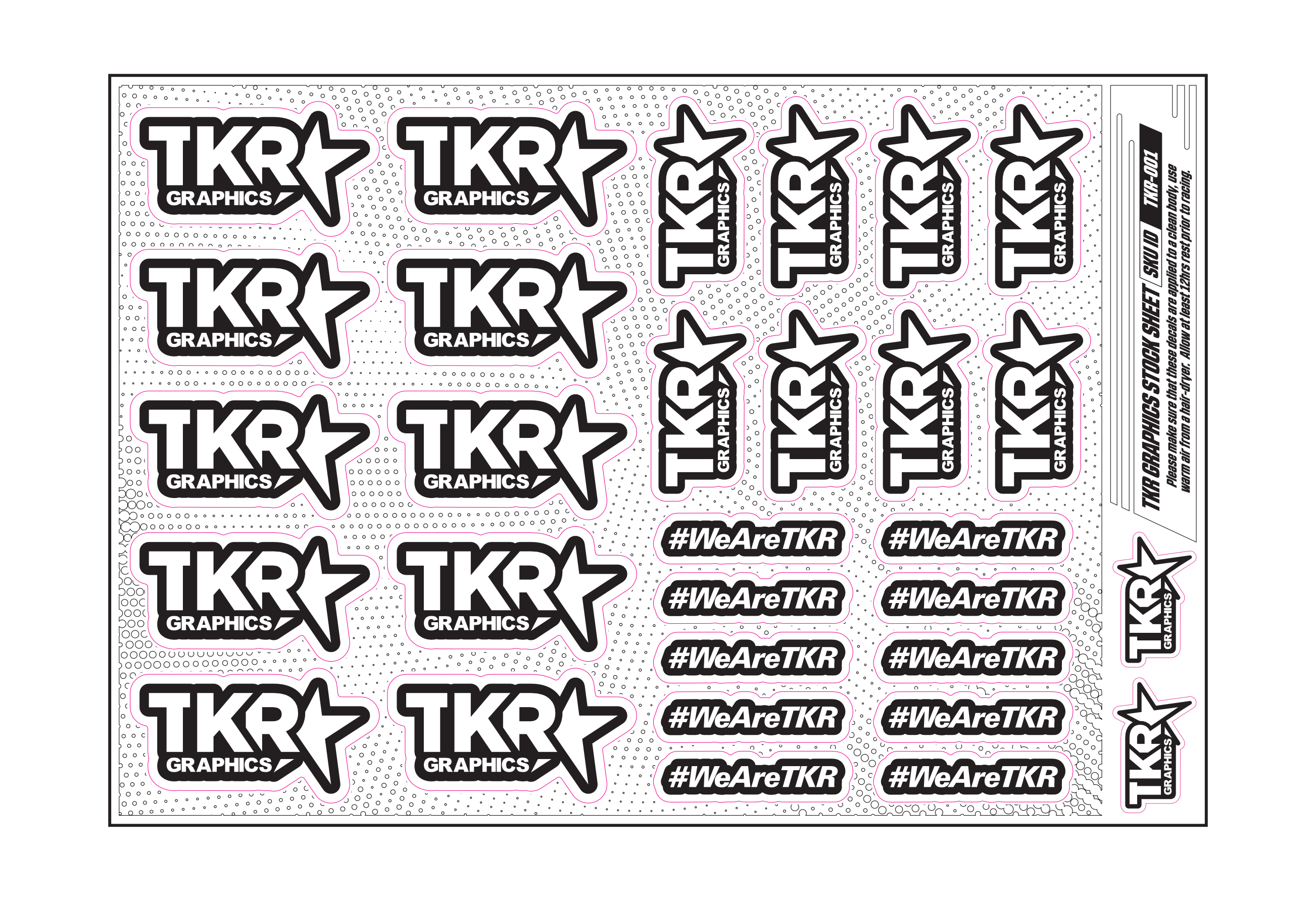 TKR A5 STOCK SHEET