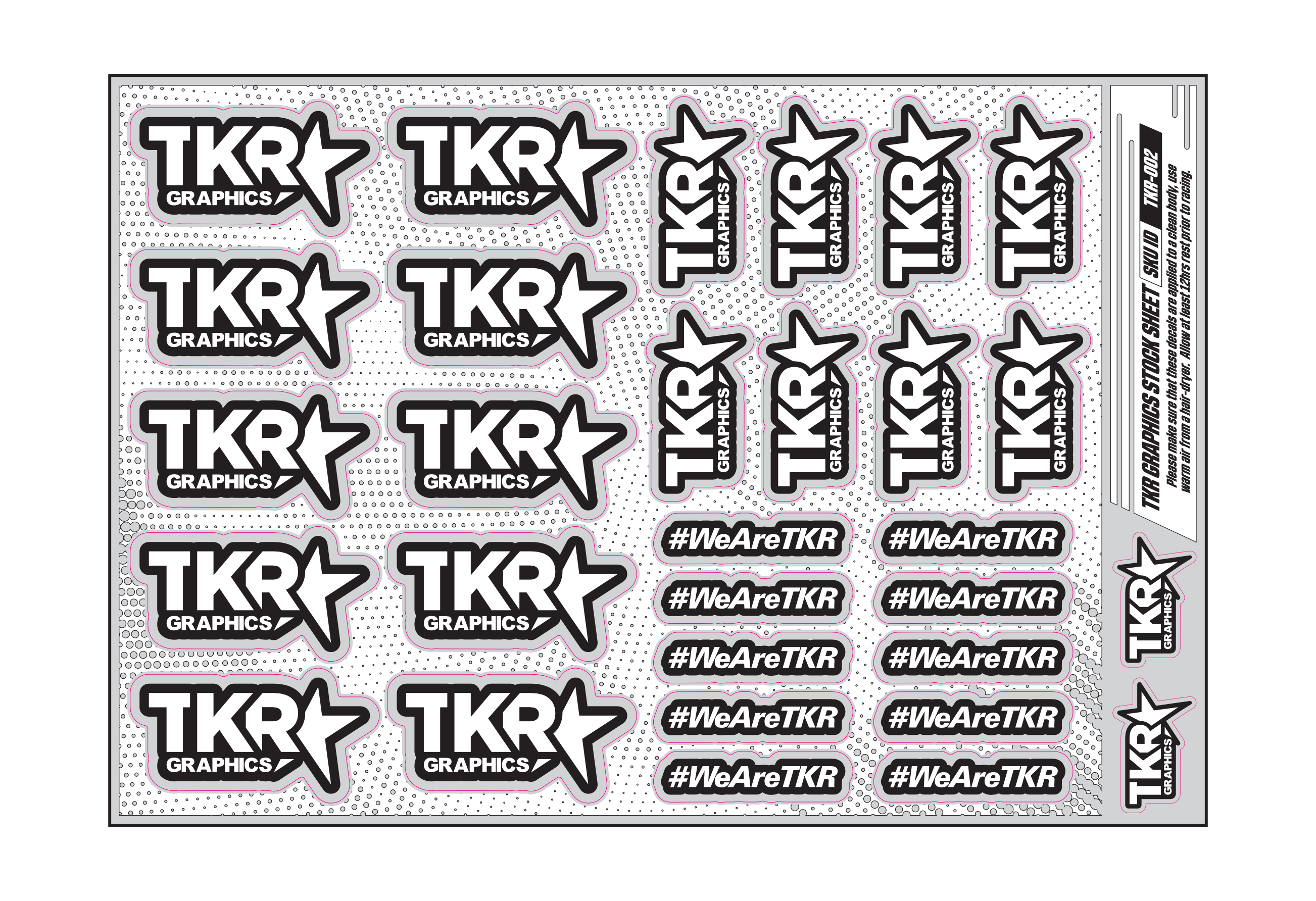 TKR A5 STOCK SHEET