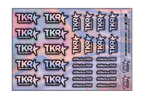 HOLOGRAPHIC TKR A5 STOCK SHEET