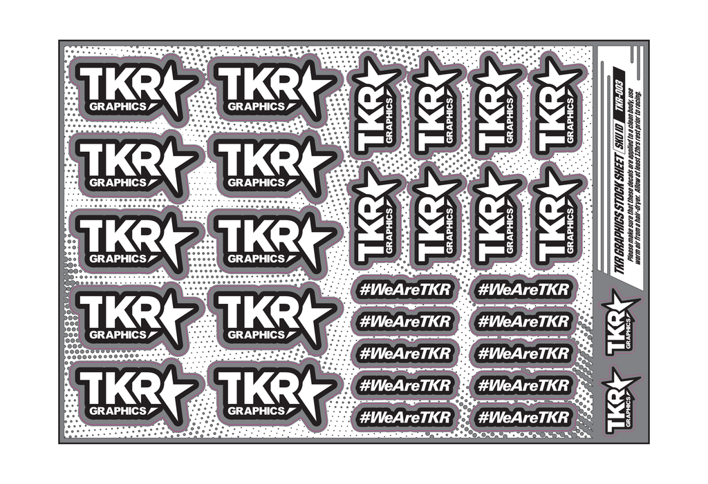 TKR A5 STOCK SHEET