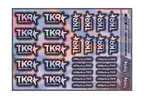 HOLOGRAPHIC TKR A5 STOCK SHEET