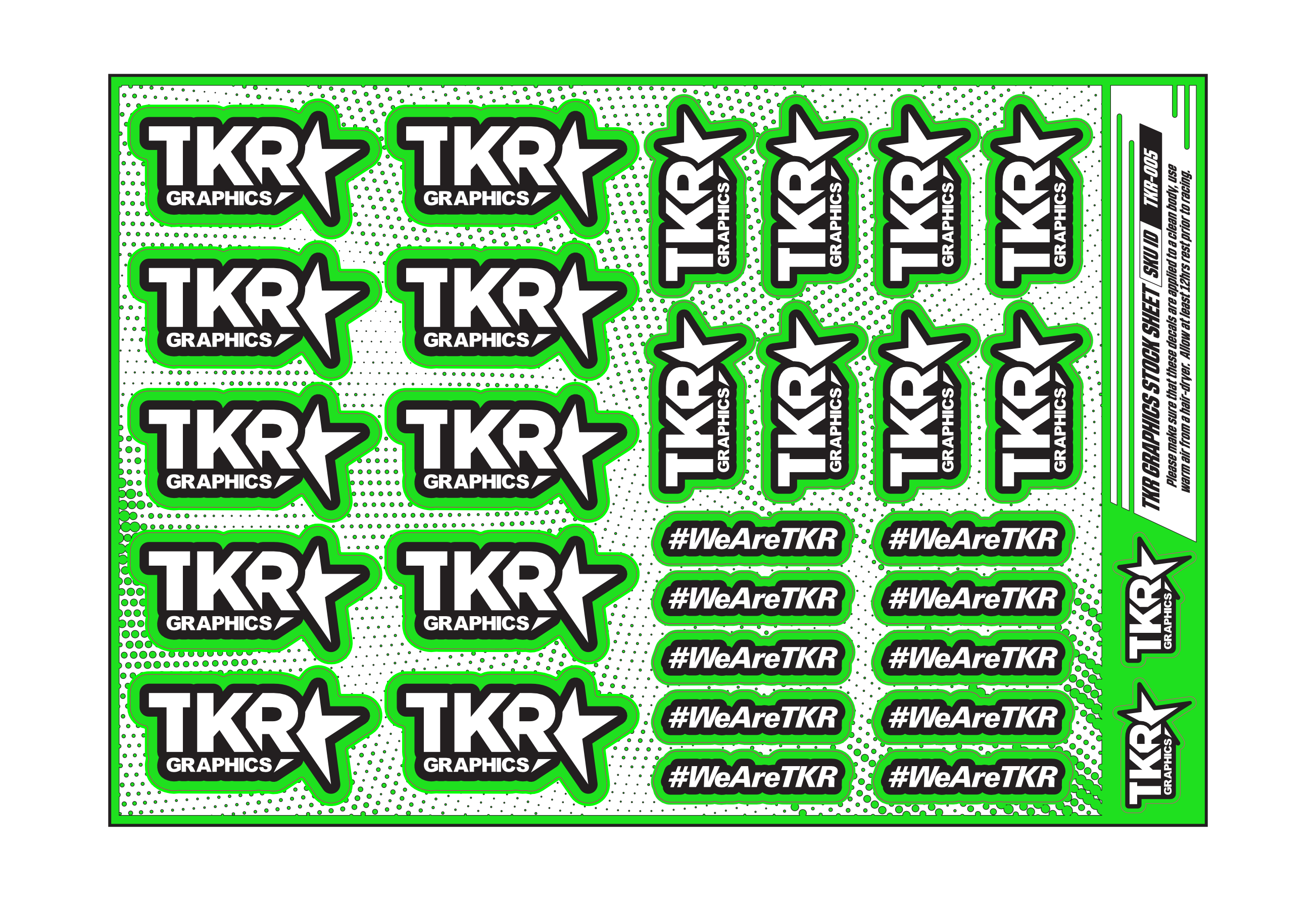 TKR A5 STOCK SHEET
