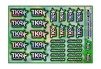 HOLOGRAPHIC TKR A5 STOCK SHEET