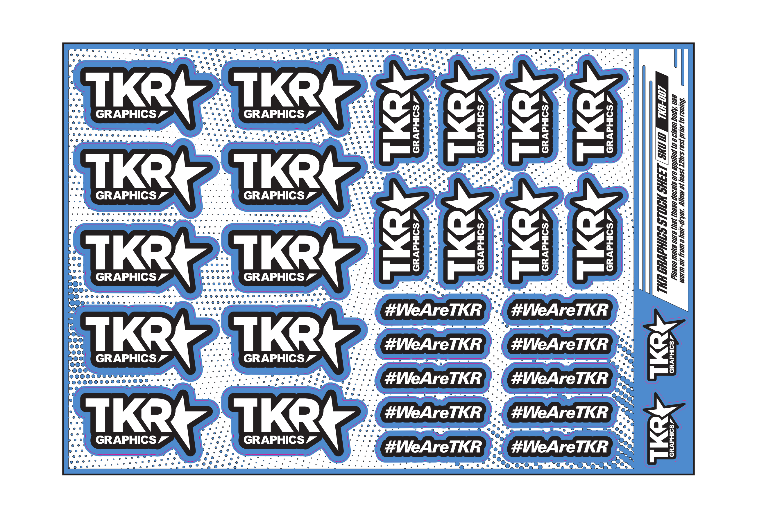 TKR A5 STOCK SHEET